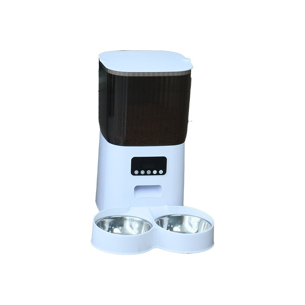 Feed Your Pet on Time – 5L Auto Feeder Magic!