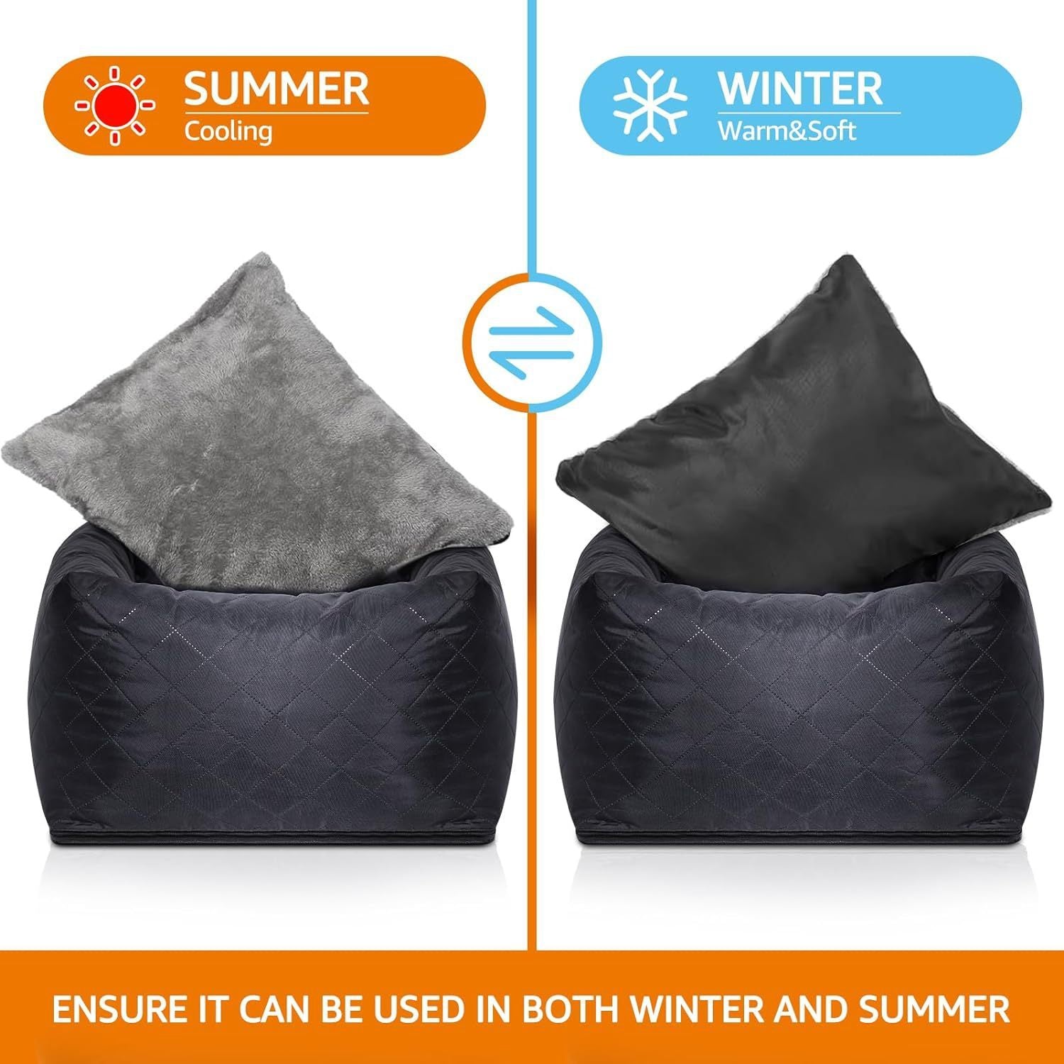 Waterproof Pet Car Seat Cover – Comfy & Safe Travel
